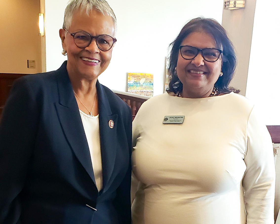 w/ Rep. Bonnie Watson Coleman
